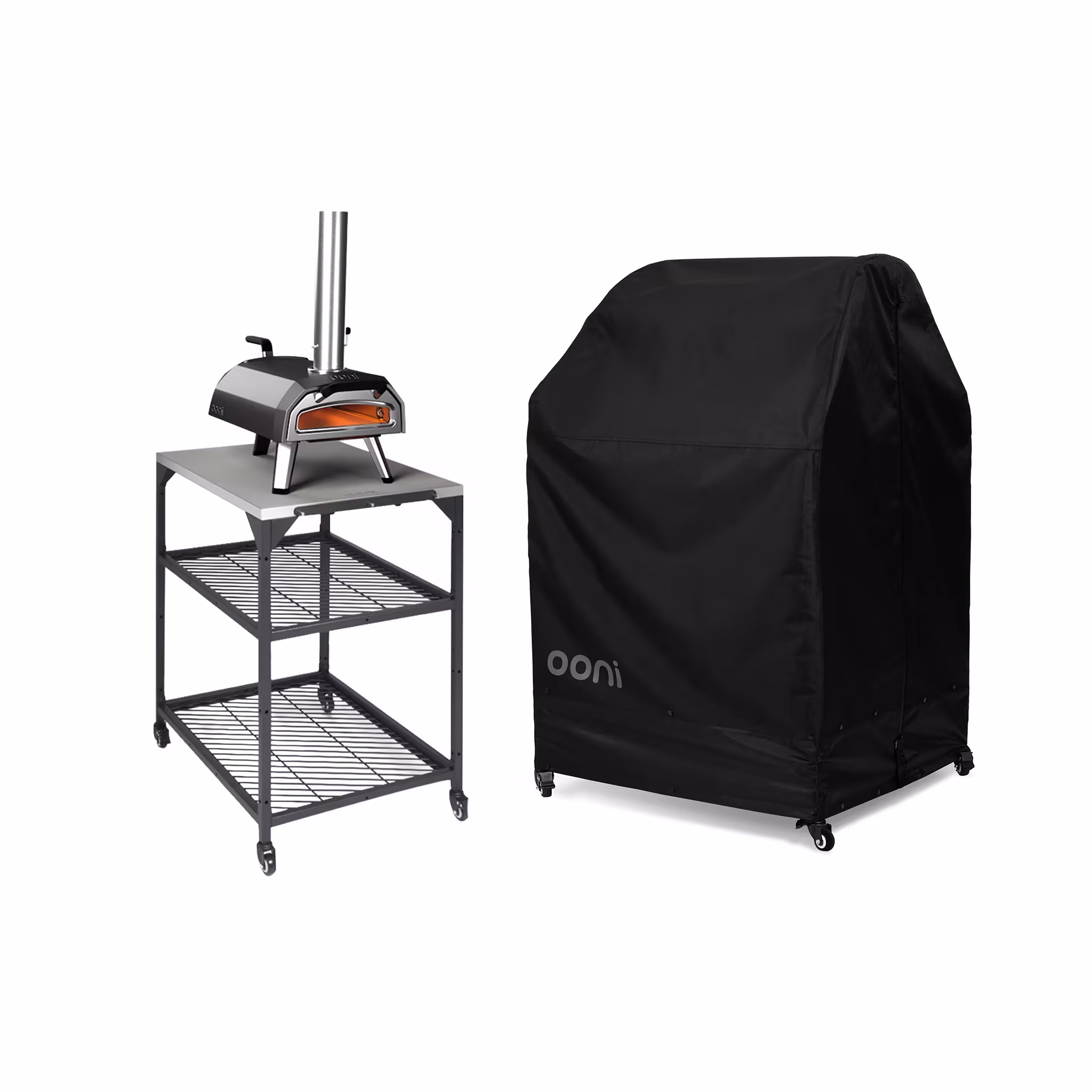 Ooni Modular Pizza Oven Table and Cover Bundle - Medium