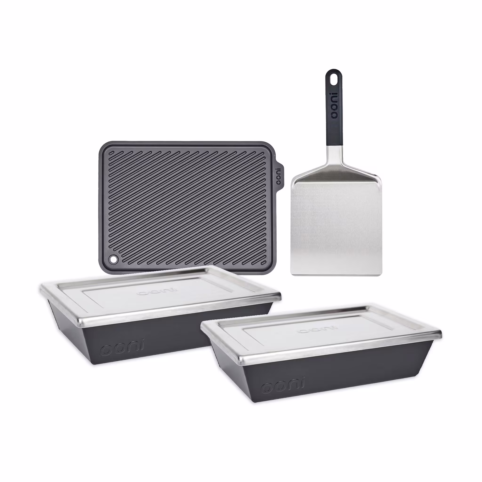 Ooni Ultimate Detroit Pizza Pan Bundle (Small)